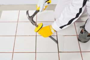 Dust Free Tile Removal in Trophy Club